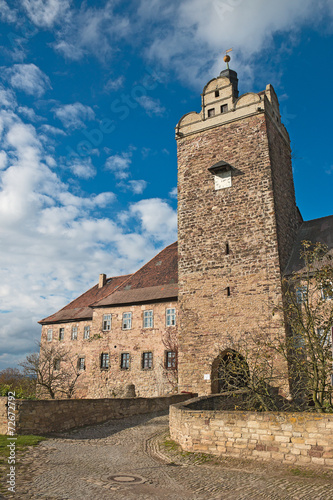 Obraz na płótnie Burg Allstedt 3 w salonie