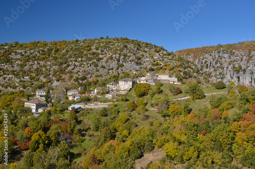 kapesovo village vikos gorge in Ioannina Greece