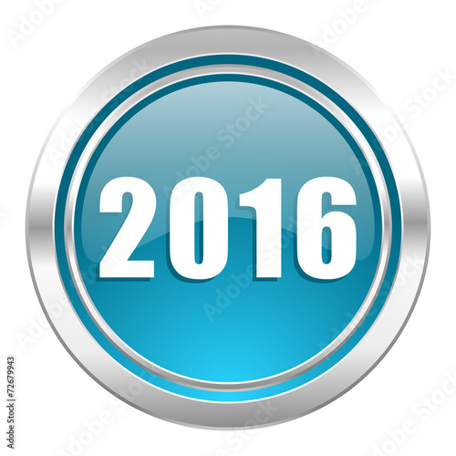 new year 2016 icon