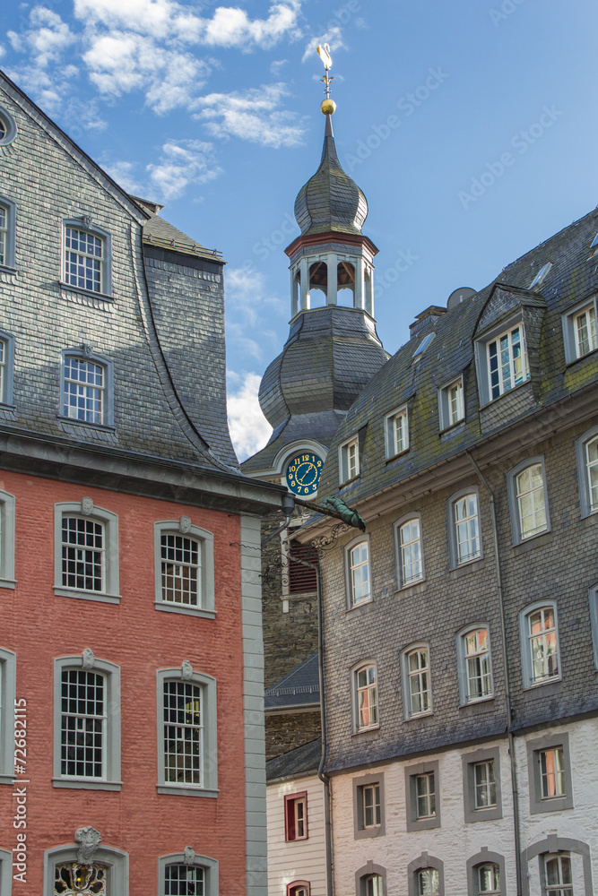 Monschau in Eifel as Old Town