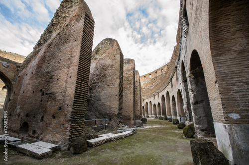 Colosseo, interno, anello esterno - Roma