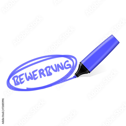 textmarker bewerbung I