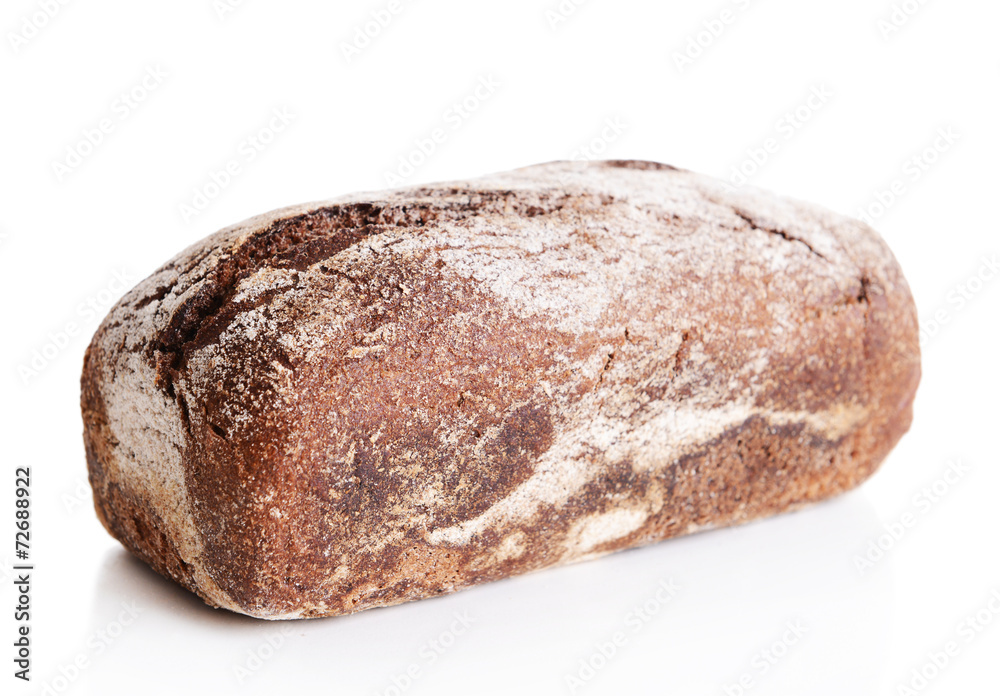 Fresh bread isolated on white Fresh bread isolated on white