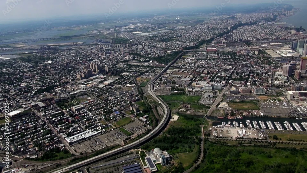 City Aerial, Urban, Neighborhoods, District City Aerial, Urban, Neighborhoods, District