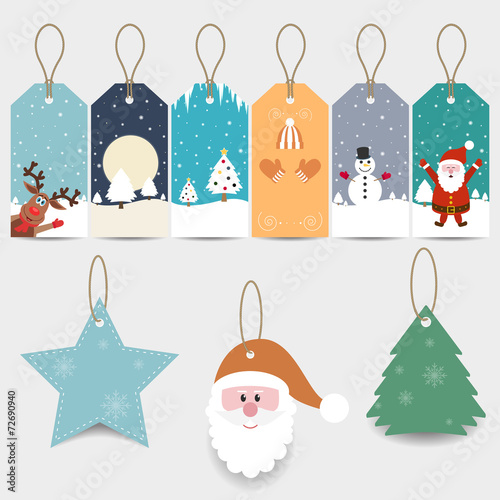 Christmas tags