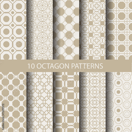 10 octagon patterns