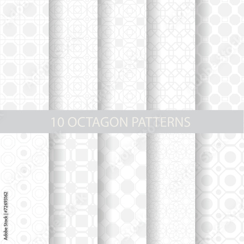 10 soft octagon patterns