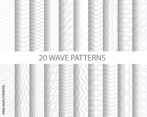 20 wave patterns © nnnnae
