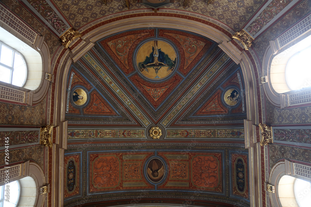 Fresco, church of St. Aloysius in Travnik