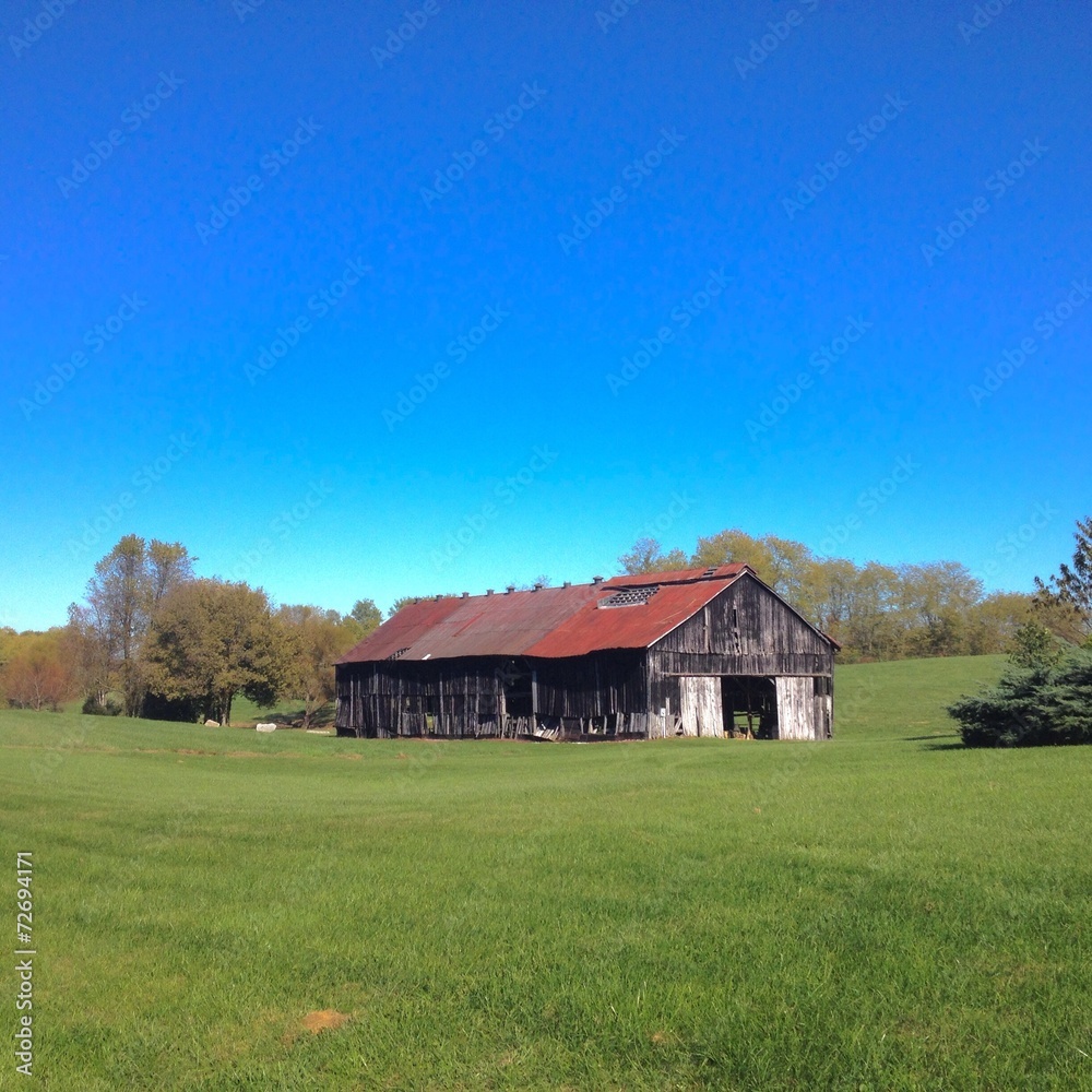 Old barn at countryside Old barn at countryside