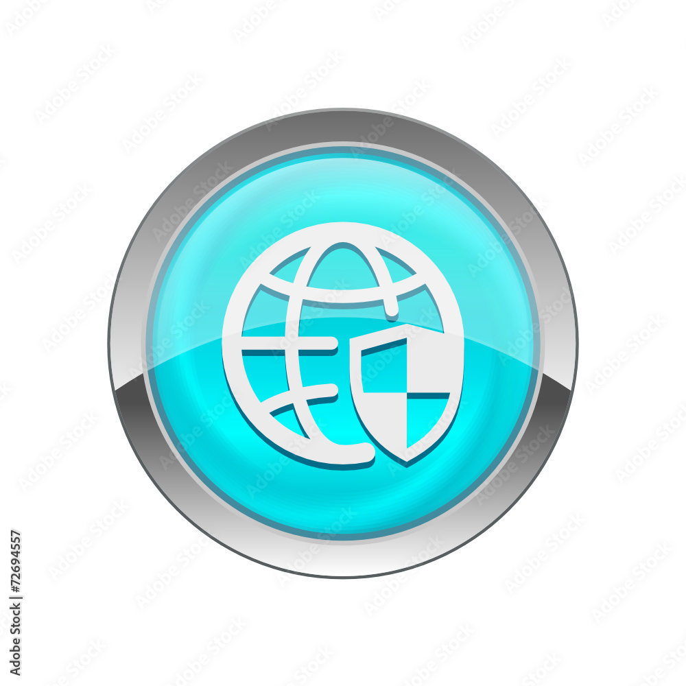 Glossy Vector Icon Glossy Vector Icon