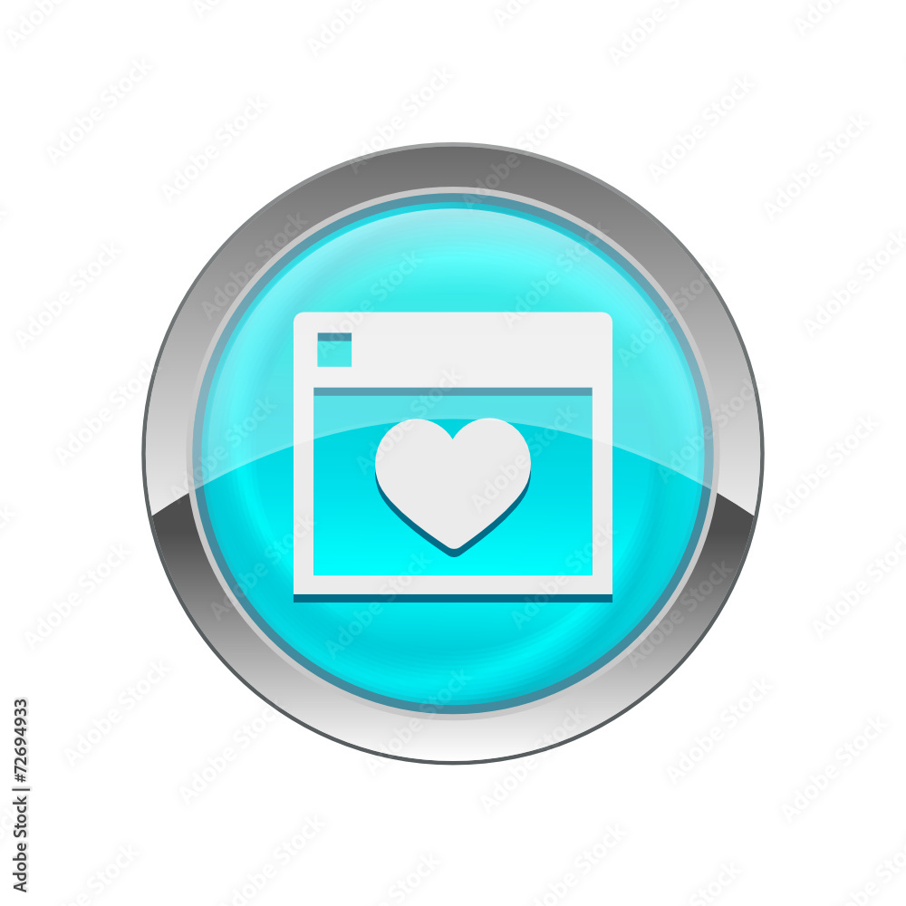 Glossy Vector Icon Glossy Vector Icon