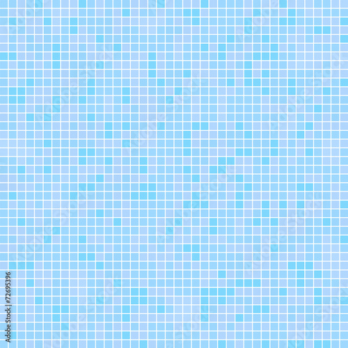 Seamless Background #Mosaic Dots_Water Blue