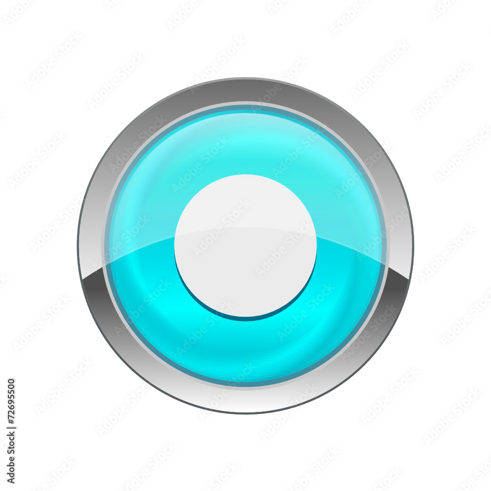 Glossy Vector Icon Glossy Vector Icon