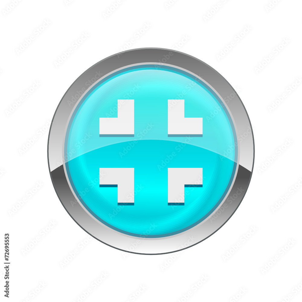 Glossy Vector Icon Glossy Vector Icon
