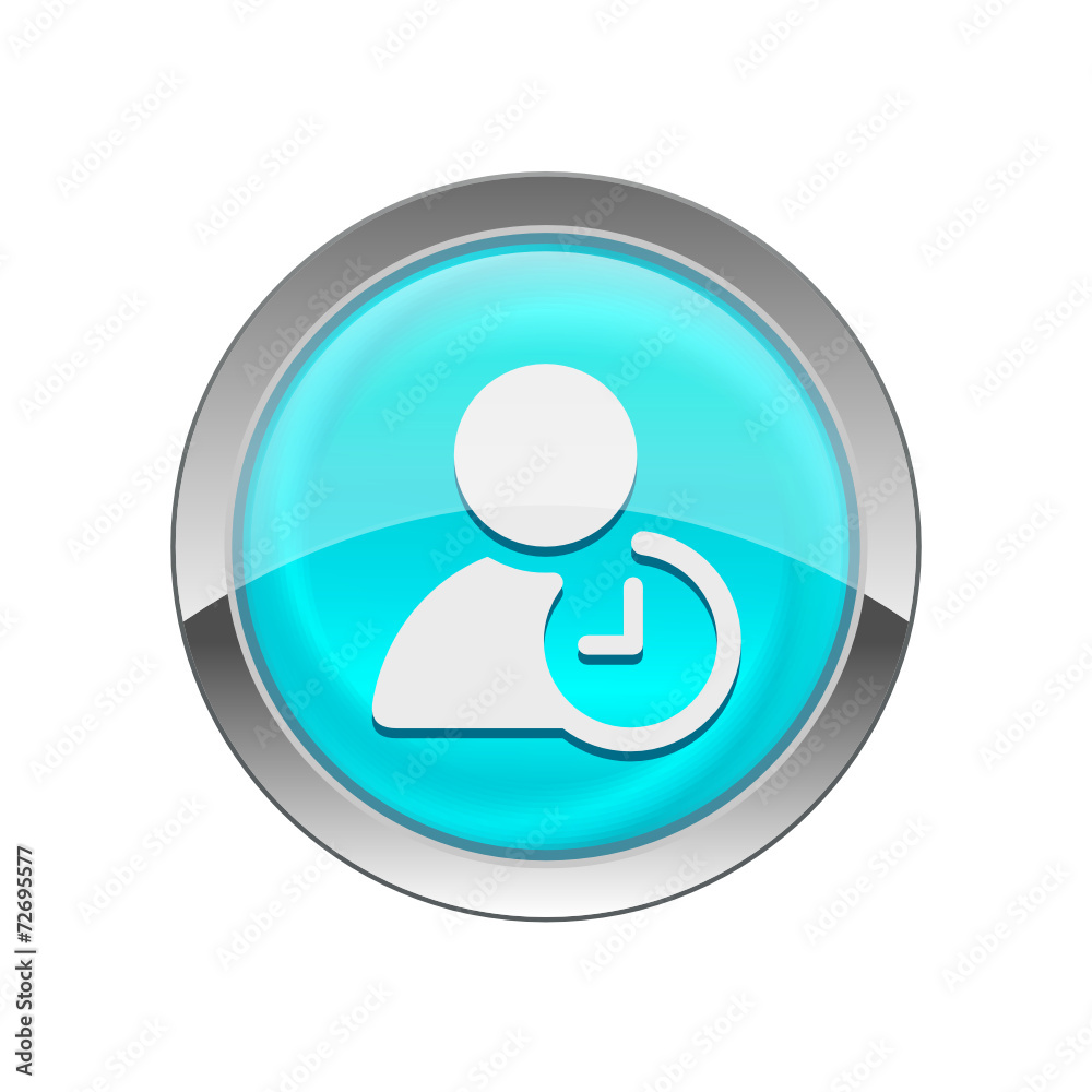 Glossy Vector Icon Glossy Vector Icon