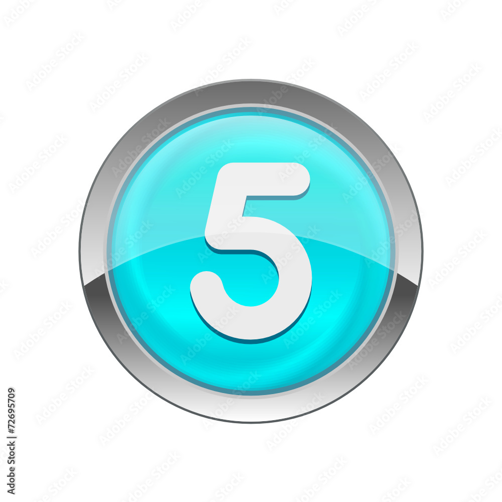 Glossy Vector Icon Glossy Vector Icon