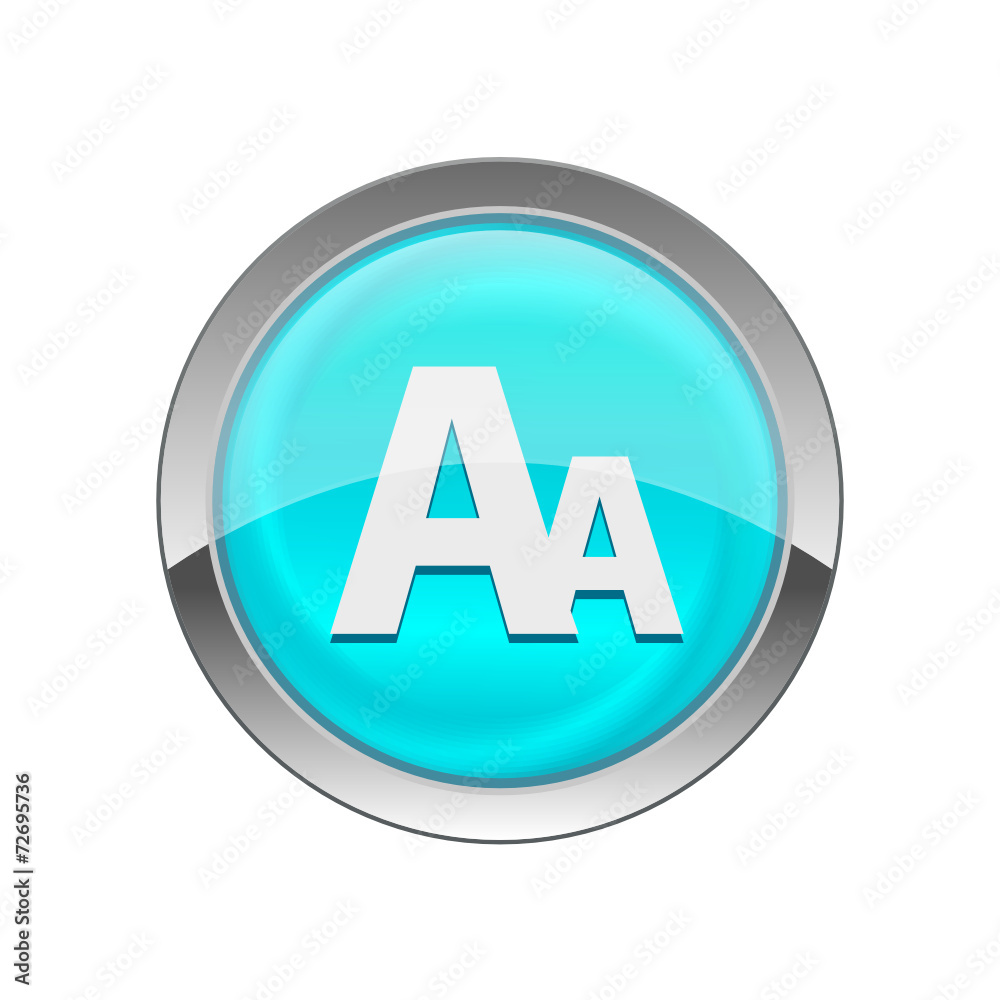 Glossy Vector Icon Glossy Vector Icon