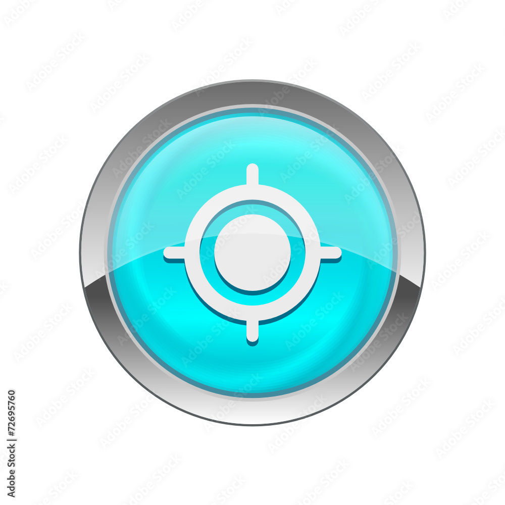 Glossy Vector Icon Glossy Vector Icon