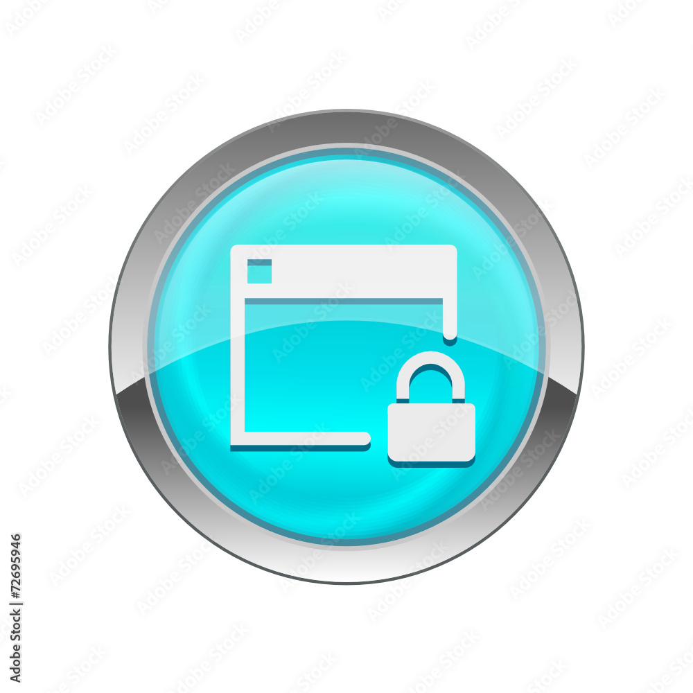 Glossy Vector Icon Glossy Vector Icon