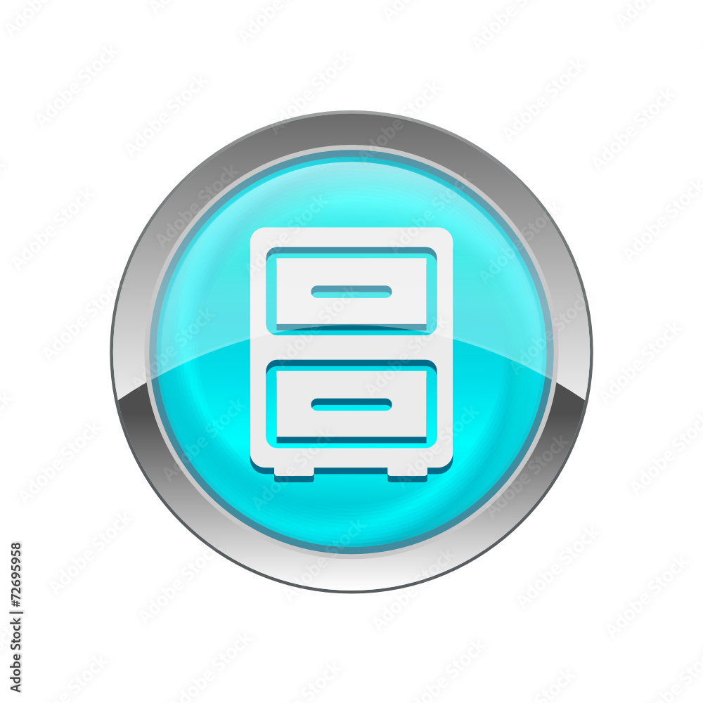 Glossy Vector Icon Glossy Vector Icon