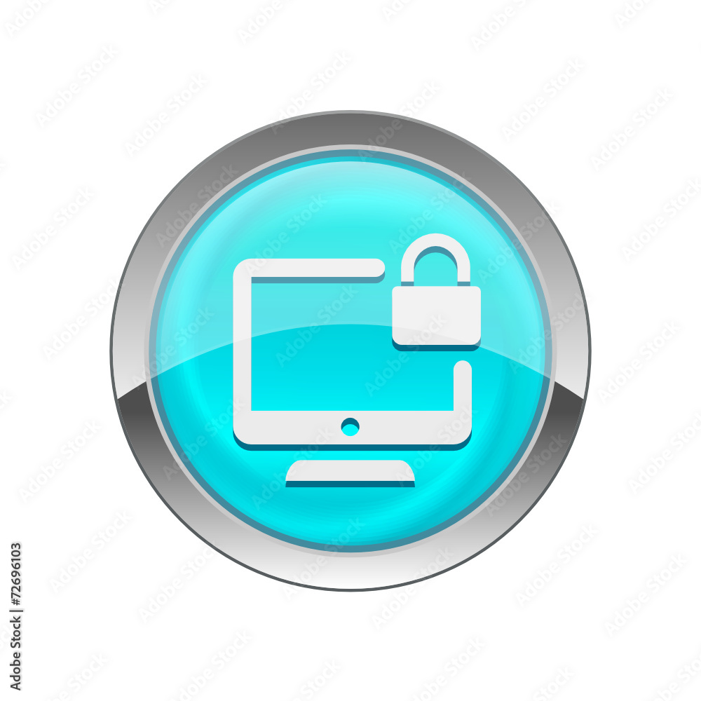 Glossy Vector Icon Glossy Vector Icon