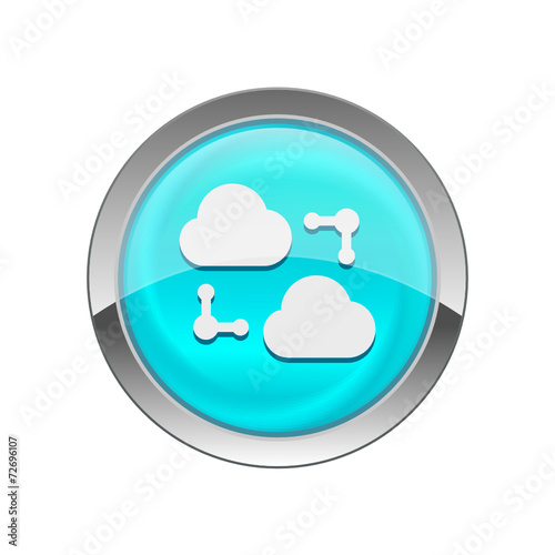 Glossy Vector Icon photo