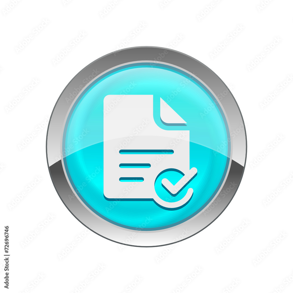Glossy Vector Icon Glossy Vector Icon