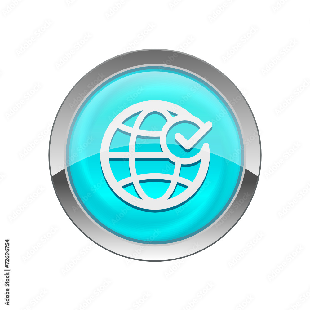 Glossy Vector Icon Glossy Vector Icon