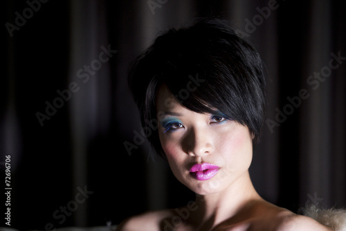 beautiful asian woman