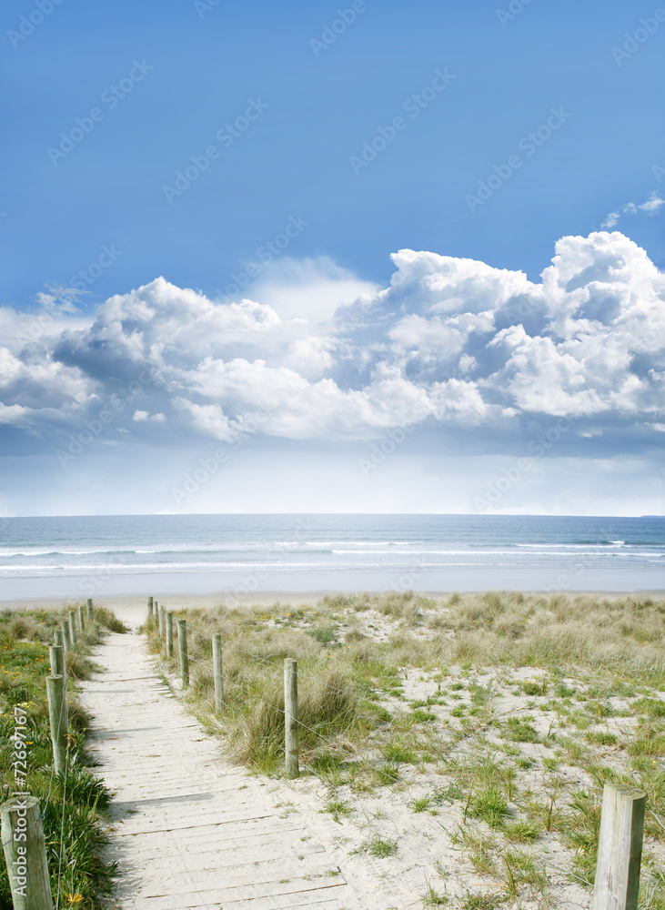 Fototapeta premium Beach view
