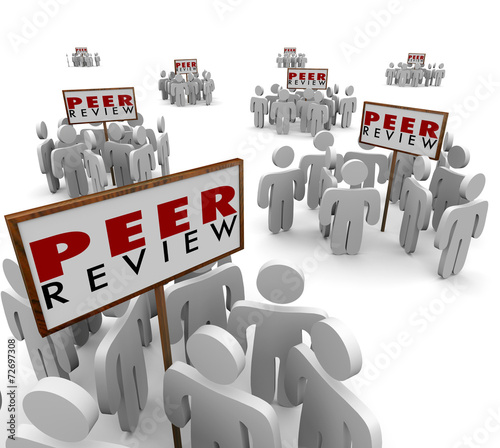 Fotografie Peer Review Groups People Evaluate Confirm Feedback Work Finding