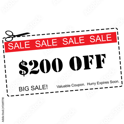 $200 Off Big Sale Coupon