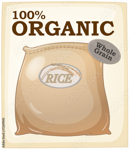 Organic rice