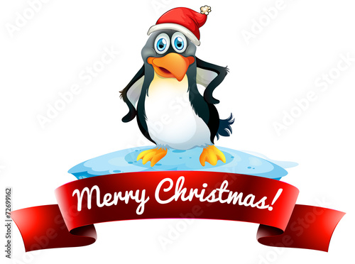 Christmas label