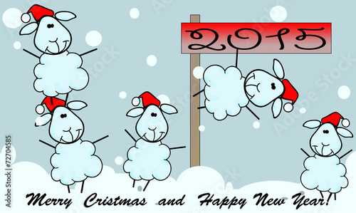 New Year's card 2015