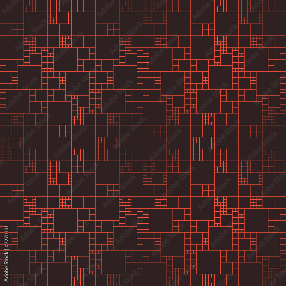 Fototapeta premium Vector seamless pattern. Repeating abstract background with cir