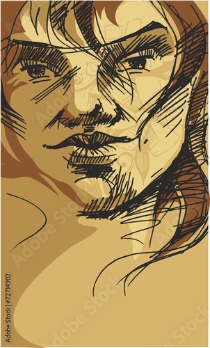 face woman