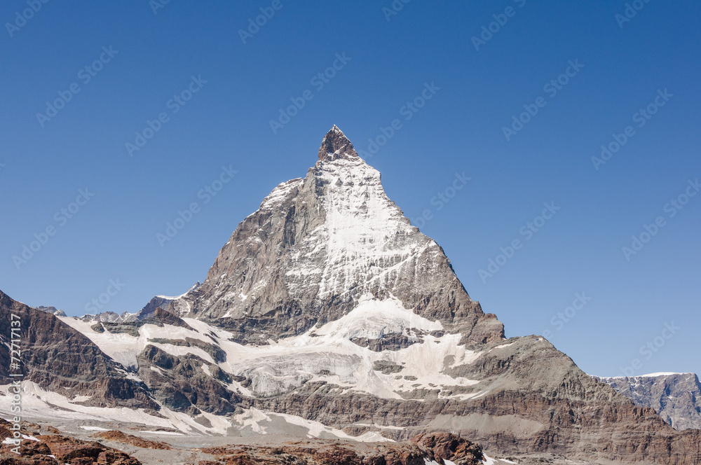 Zermatt, Bergdorf, Schweizer Alpen, Kletterferien, Wallis