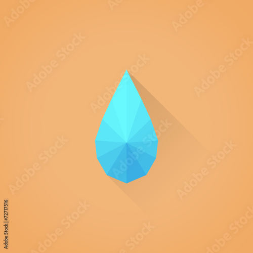 Drop symbol icon