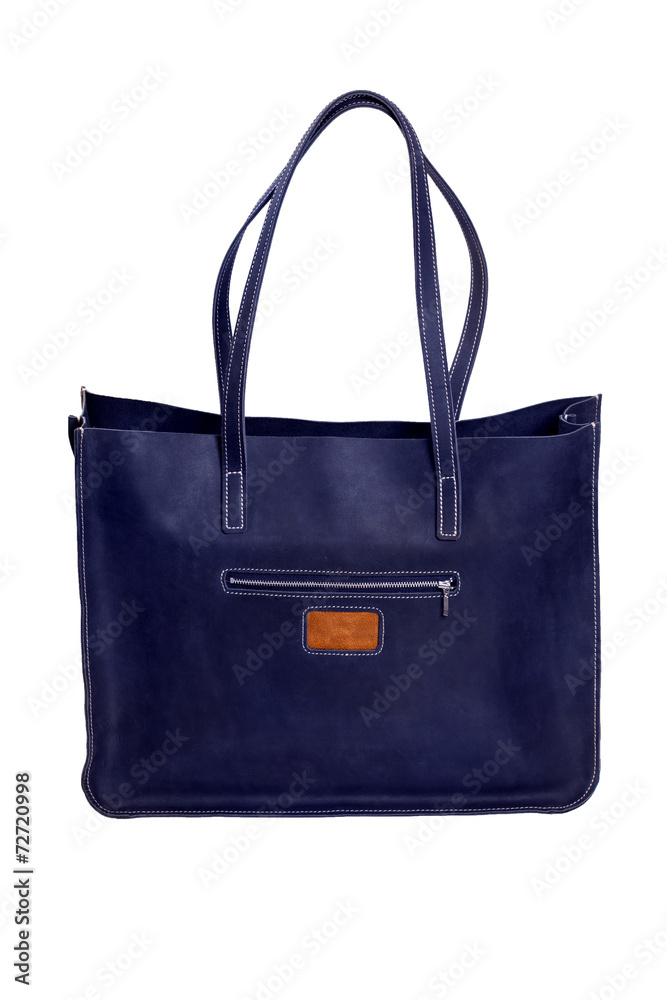 Nice elegant woman bag isolated on the white Nice elegant woman bag isolated on the white