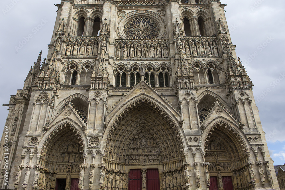 cathedral of Amiens, picardie, france