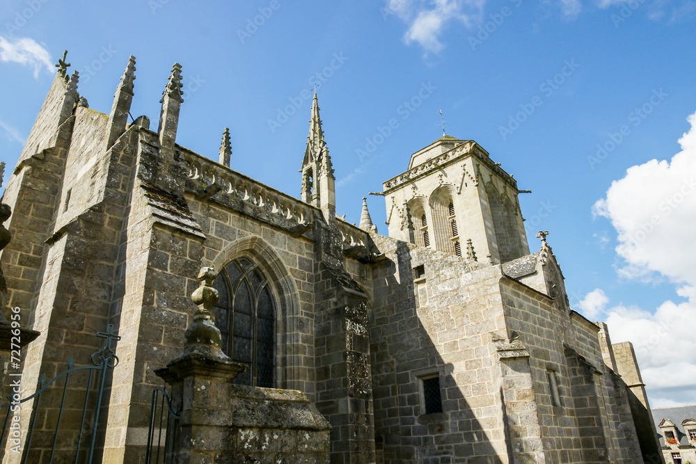 Fototapeta premium Eglise Saint-Ronan Locronan