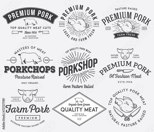 Premium pork meat