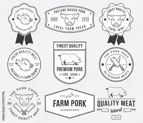 Premium pork meat