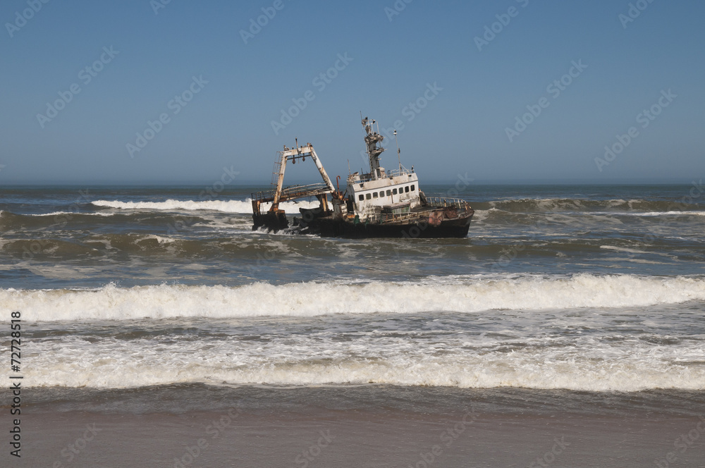 Schiffswrack, Skelettküste, Namibia, Afrika Schiffswrack, Skelettküste, Namibia, Afrika