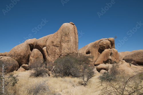 Felsformation, Spitzkoppe, Namibia, Afrika