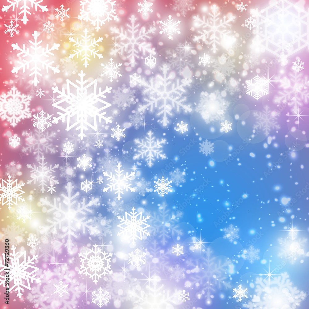 winter background with snowflakes winter background with snowflakes
