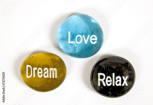 Relax Love Dream Stones