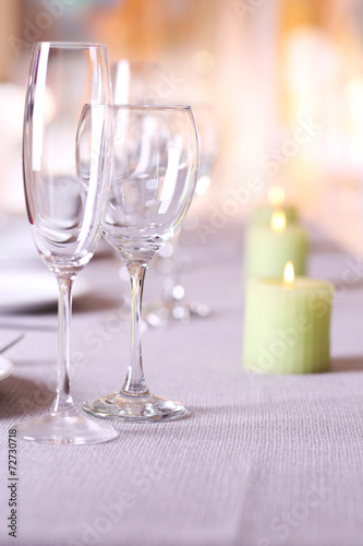 Table setting in restaurant © Africa Studio